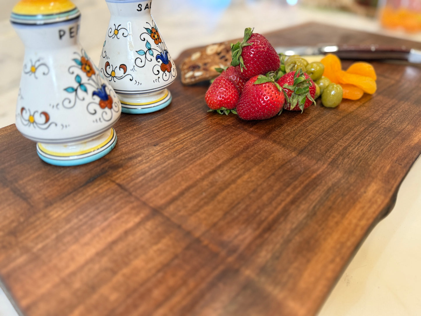 Black Walnut Charcuterie Board