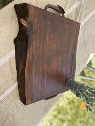 Live Edge Black Walnut Charcuterie Board