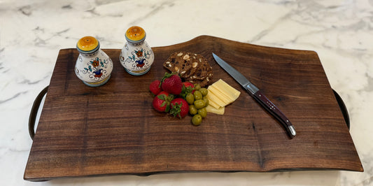Black Walnut Charcuterie Board