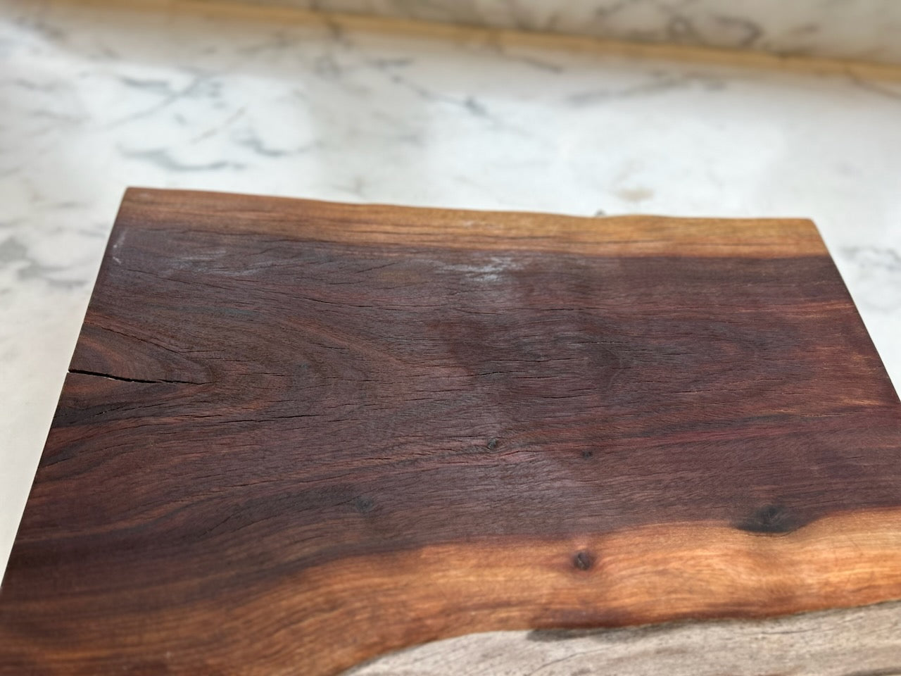 Live edge Black Walnut Charcuterie Board